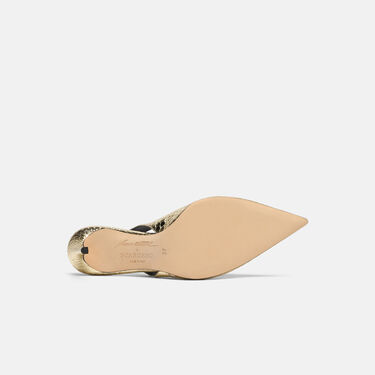 Scarosso Sutton Gold Elaphe Gold - Elaphe SUTTONPUMP