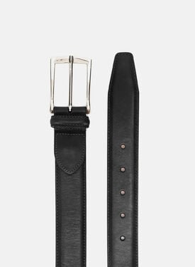 Classic Black Belt Scarosso: Black Calf CLASSICBELT