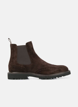 Keith Brown Suede Scarosso: Brown Suede KEITHCHEL