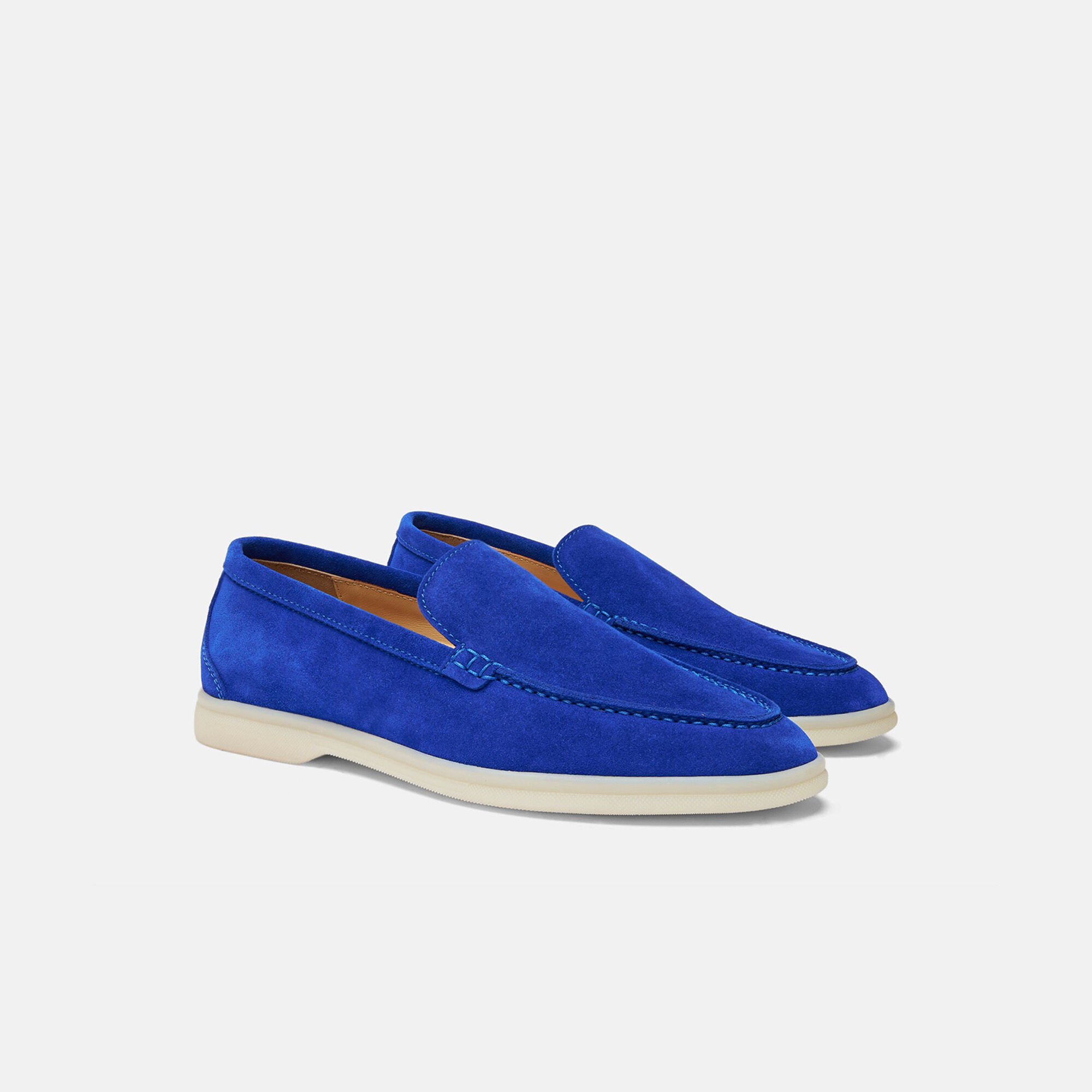 Scarosso Ludovica Electric Blue Suede Electric Blue - Suede LUDOVICALOAF