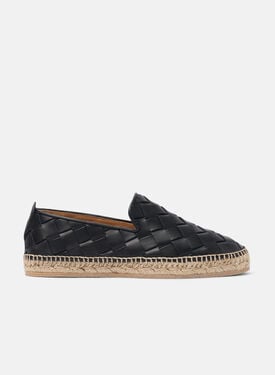 Scarosso Martina Black Woven Black - Calf MARTINAESPA
