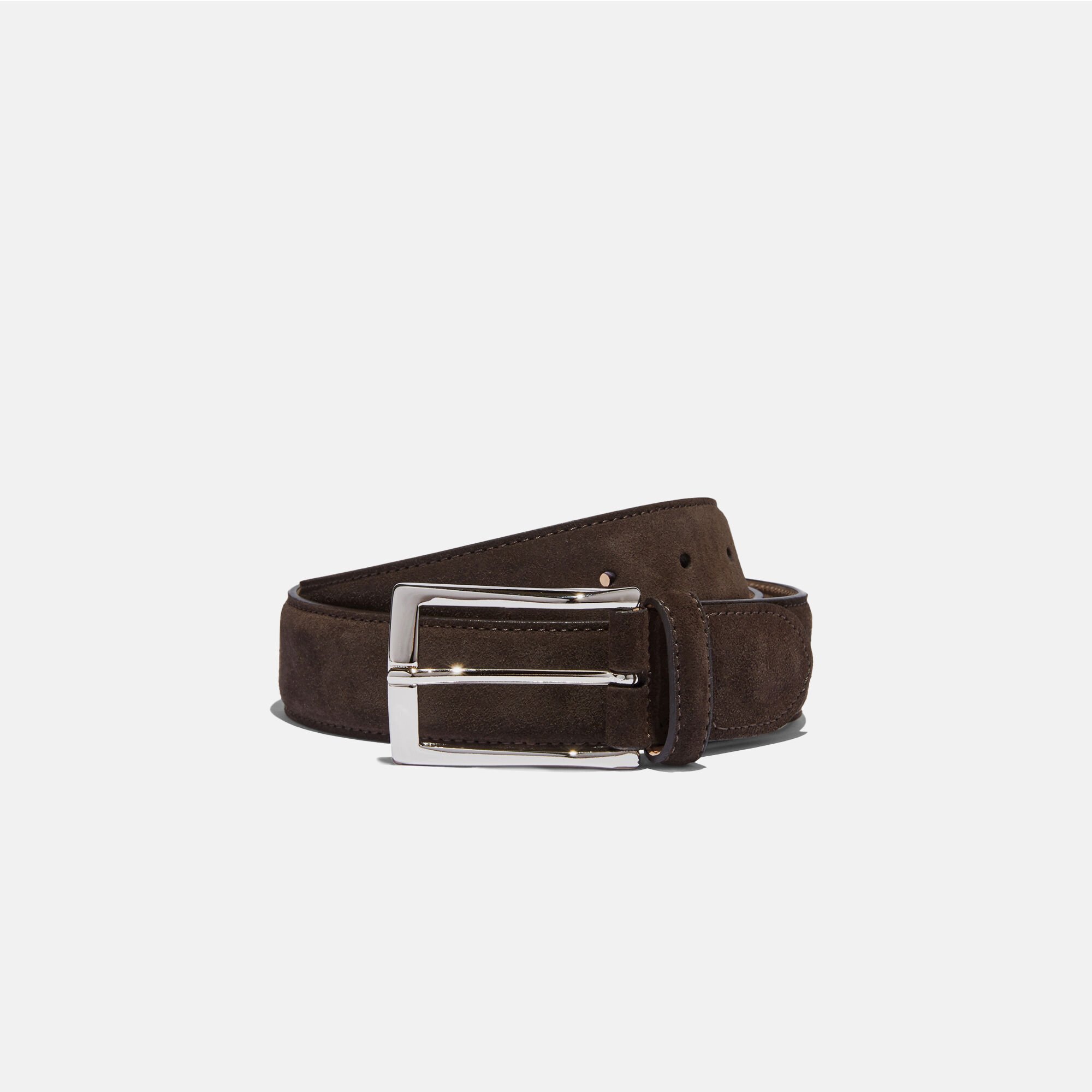 Scarosso Classic Dark Brown Belt Dark Brown Suede CLASSICBELT