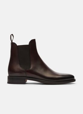 Scarosso Enzo Ebony Dark Brown Calf ENZOCHEL