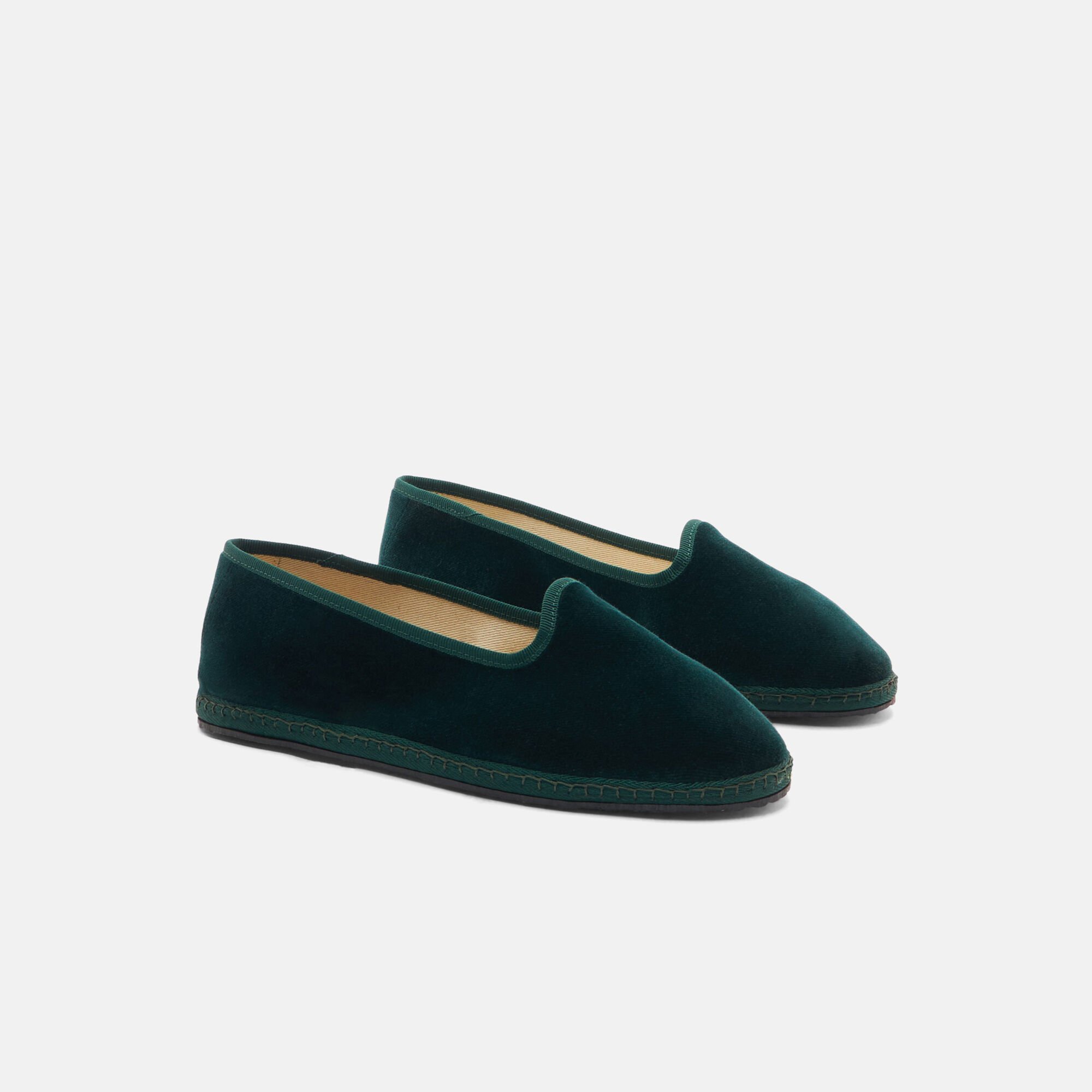 Scarosso Valentina Vert Velours Vert - Velours VALENTINASLIP