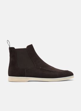 Scarosso Eugenio Dunkelbraun Veloursleder Braun - Veloursleder EUGENIOCHEL