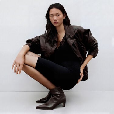 Kitty Brown Scarosso: Dark Brown - Calf Kitty Brown Scarosso: Dark Brown - Calf KITTYANKL