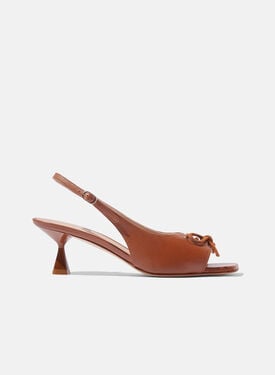 Scarosso Bella Chestnut Chestnut - Calf BELLAPUMP