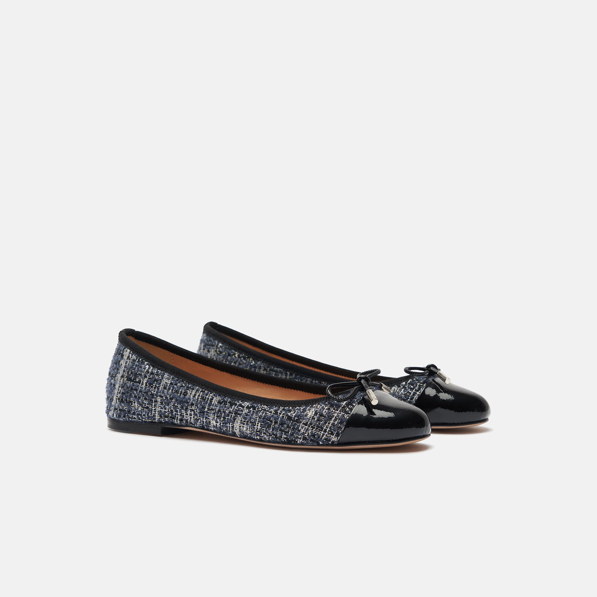 Scarosso Carla Bleu Tweed Bleu - Tweed CARLABALL