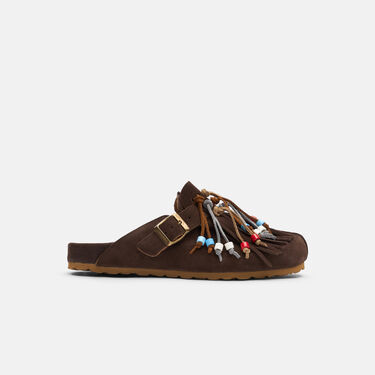 Scarosso Gea Brown Brown - Suede GEAMULE