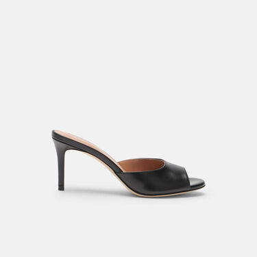 Scarosso Lohan Noir Noir - Veau LOHANMULE