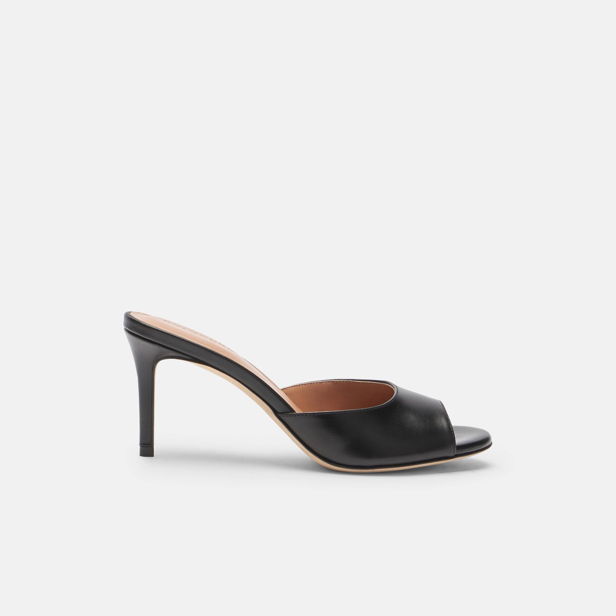 Scarosso Lohan Noir Noir - Veau LOHANMULE