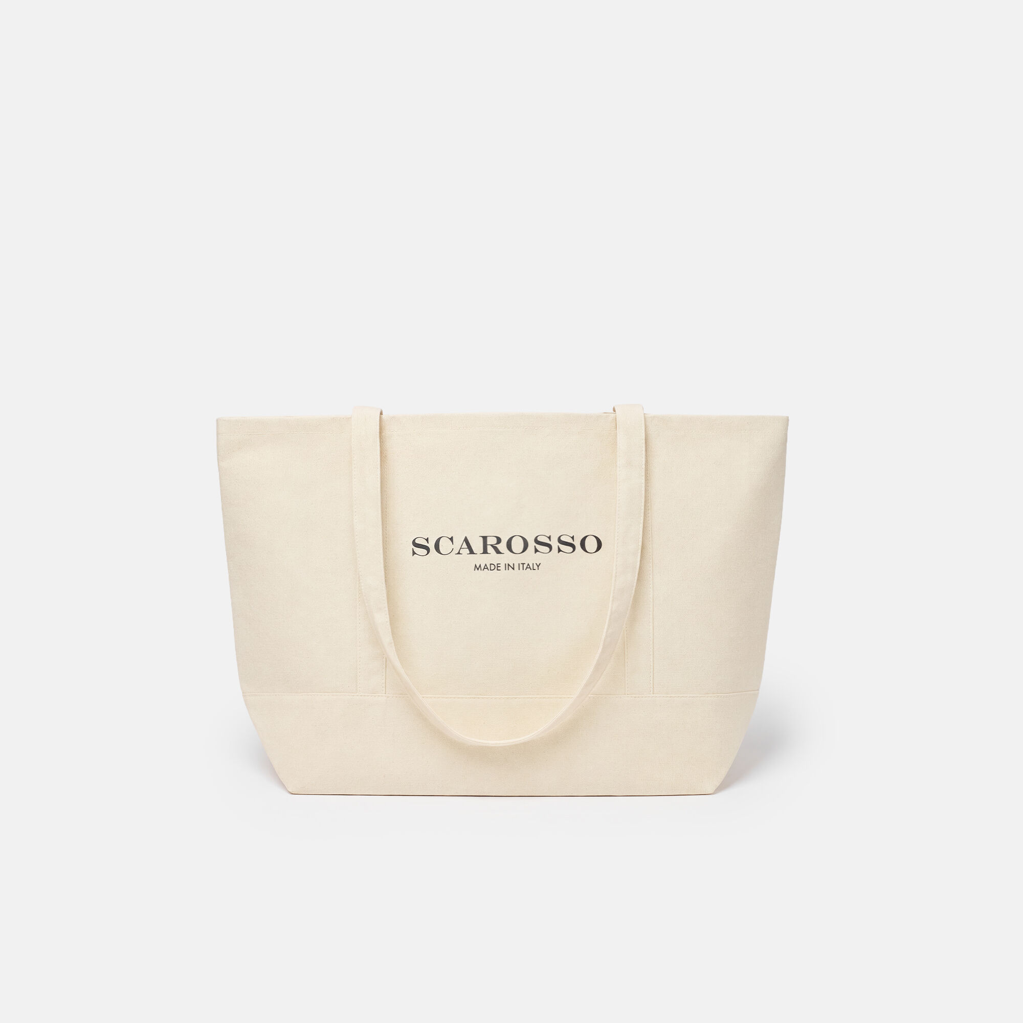 米色托特包 Scarosso: 原色 - 棉 米色托特包 Scarosso: 原色 - 棉 TOTEBAG