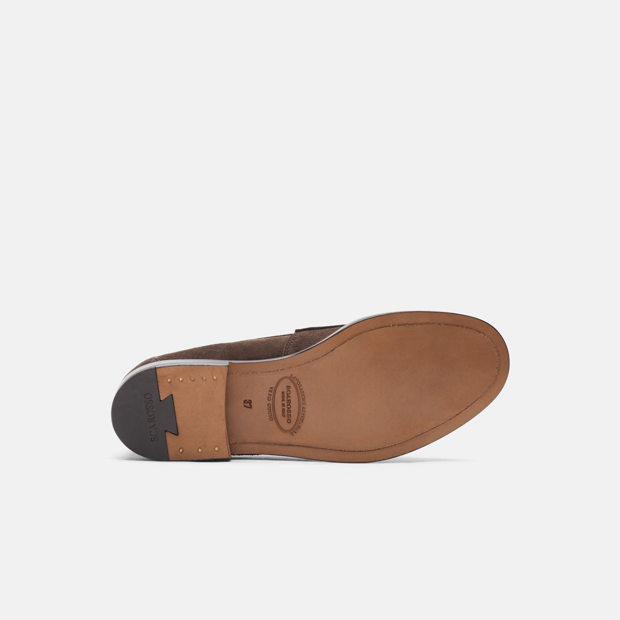 Scarosso Harper Braun Veloursleder Braun - Veloursleder HARPERLOAF