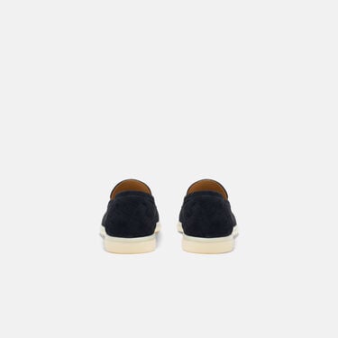 ${Category.displayName} Ludovica Premium Graphite Blue Scarosso: Bleu Graphite – Daim LUDOVICAPLOAF