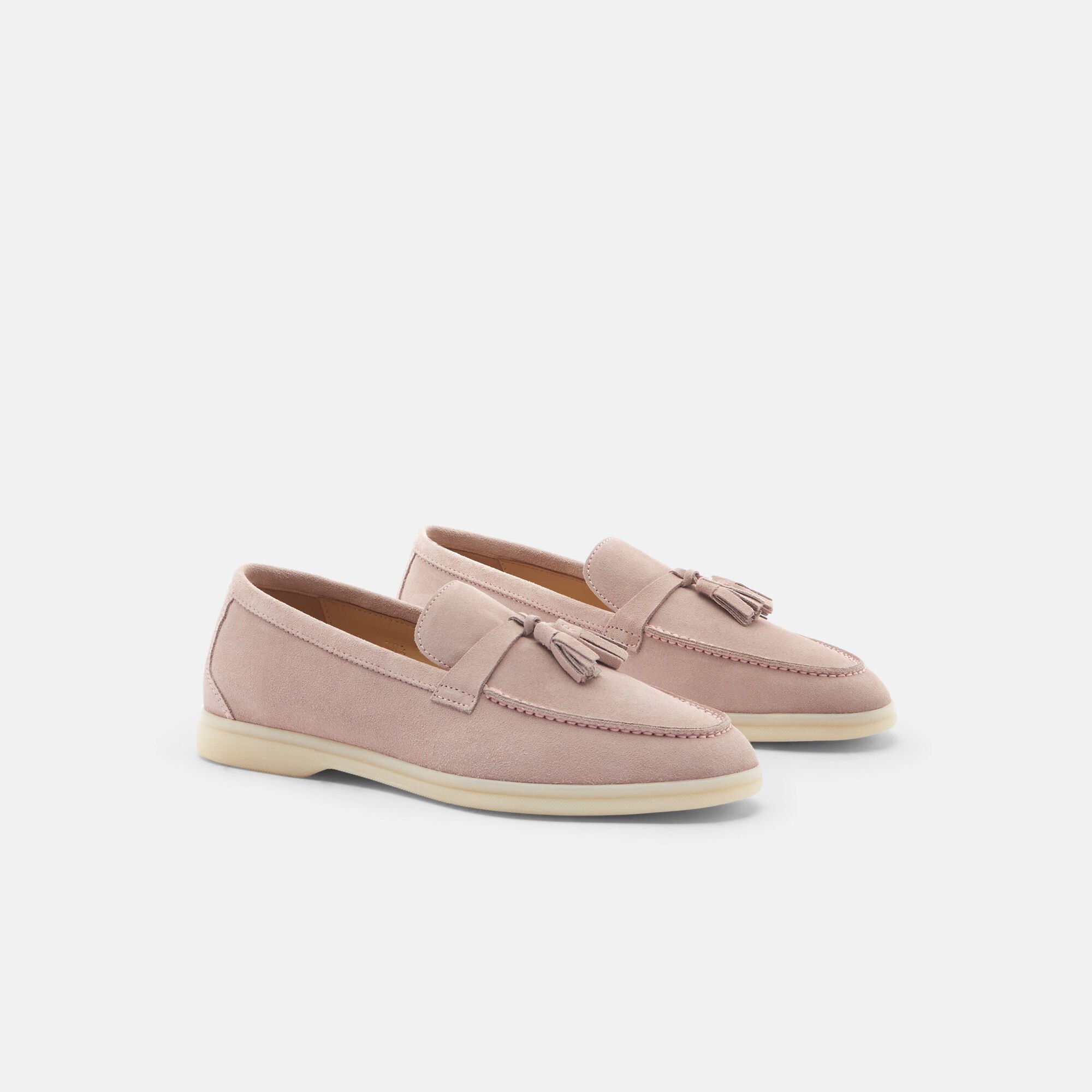 Scarosso Leandra Rosa Veloursleder Rosa - Veloursleder LEANDRALOAF