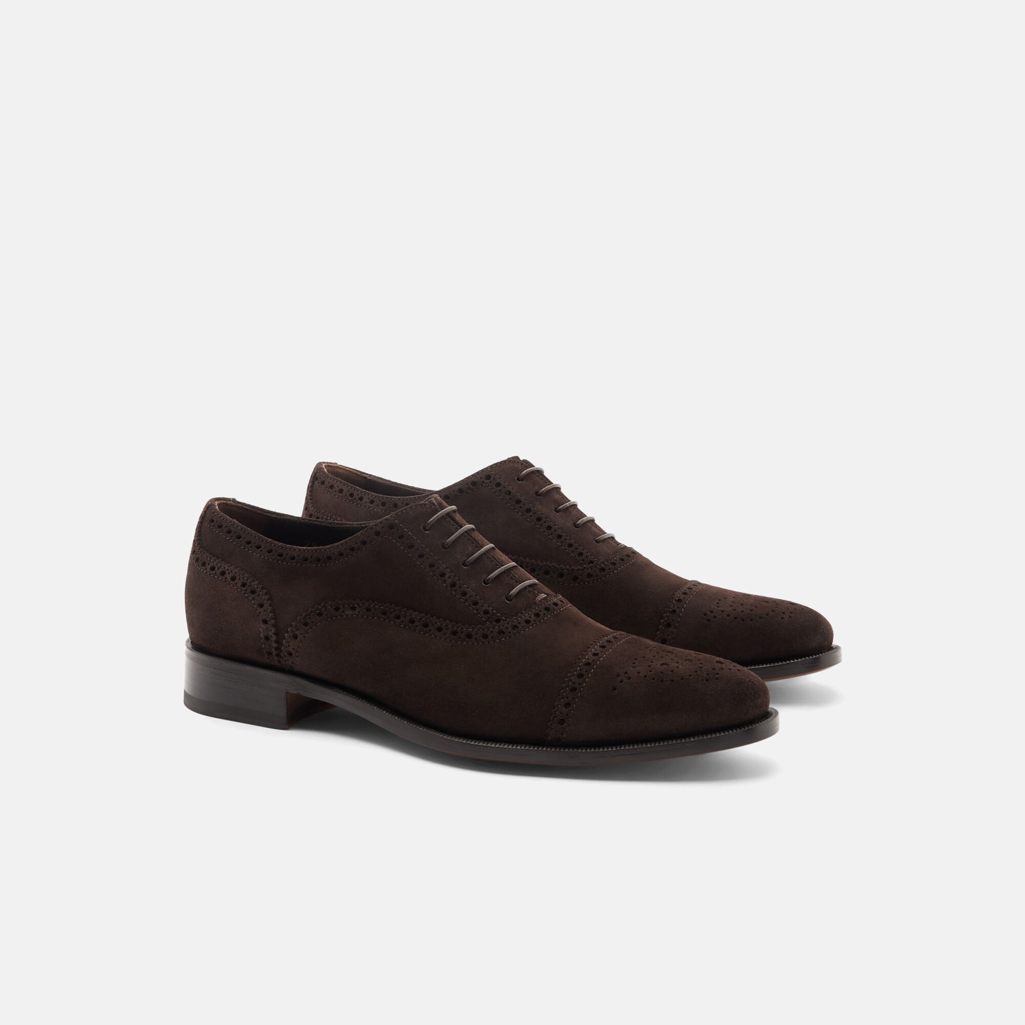 Scarosso Roberto dunkelbraun - Veloursleder ROBERTOOXFO