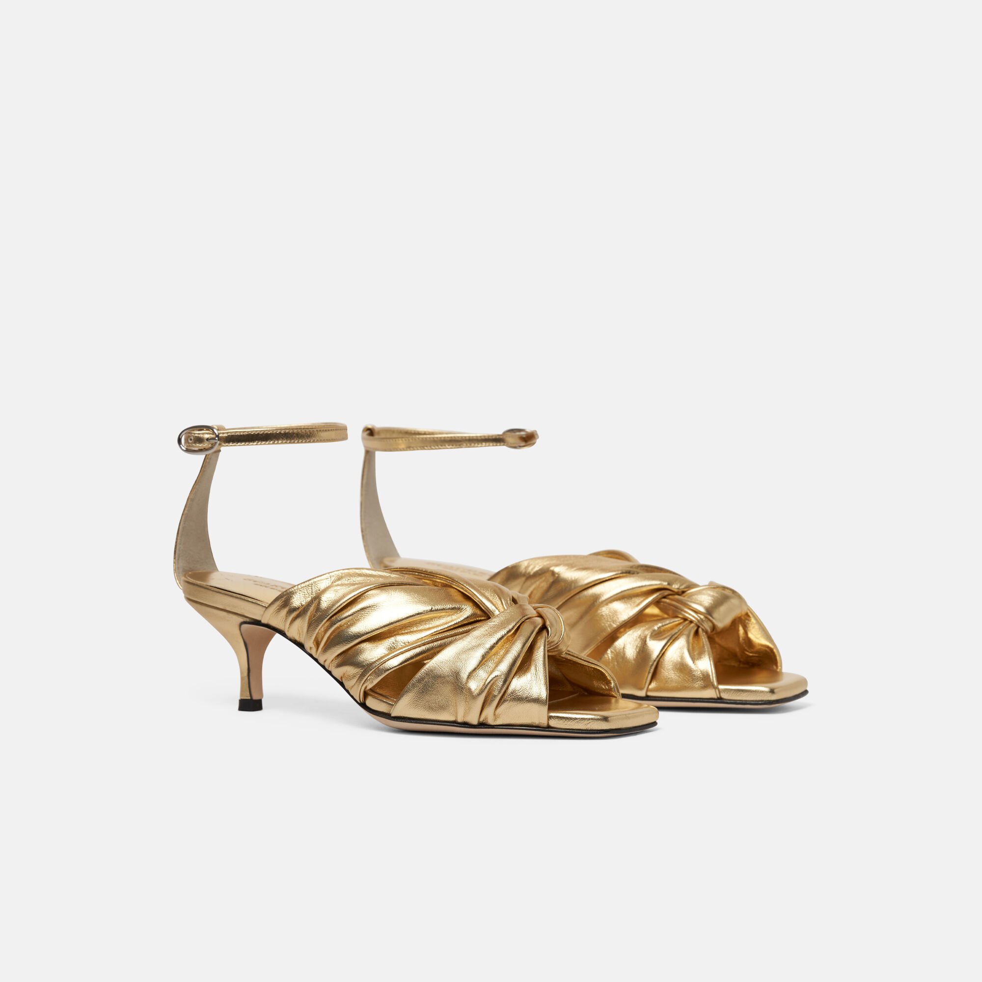 Scarosso Knot Gold Gold - Calf KNOTSAND