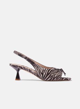 Scarosso Bella Zebra Pony Black - Calf KELLYJODH
