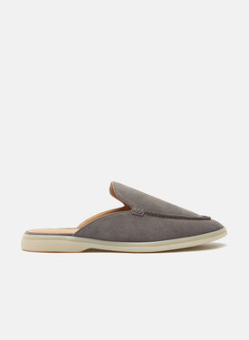 Scarosso Lucrezio Grey Suede Sand - Suede LUCREZIOMULE