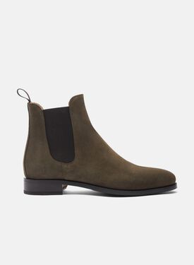 Scarosso Giancarlo Olive Green Green Suede GIANCARLOCHEL