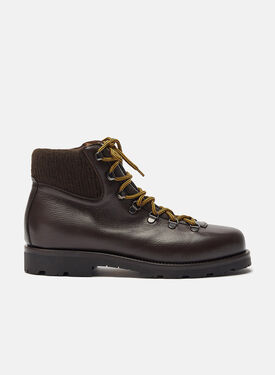 Scarosso Edmund Brown Wool Brown - Calf EDMUNDBOOT