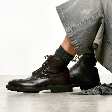 Scarosso Thomas Dark Brown Dark Brown - Calf THOMASBOOT