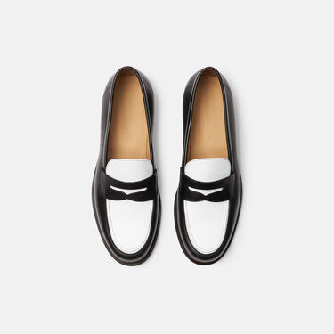 Scarosso Austin Schwarz Edit Schwarz & Weiss - Kalbsleder AUSTINLOAF