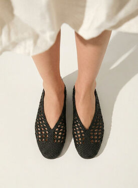 Ella Black Scarosso: Black - Calf ELLABALL