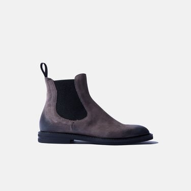 Hunter Grey Scarosso: Taupe Suede Hunter Grey Scarosso: Taupe Suede HUNTERCHEL