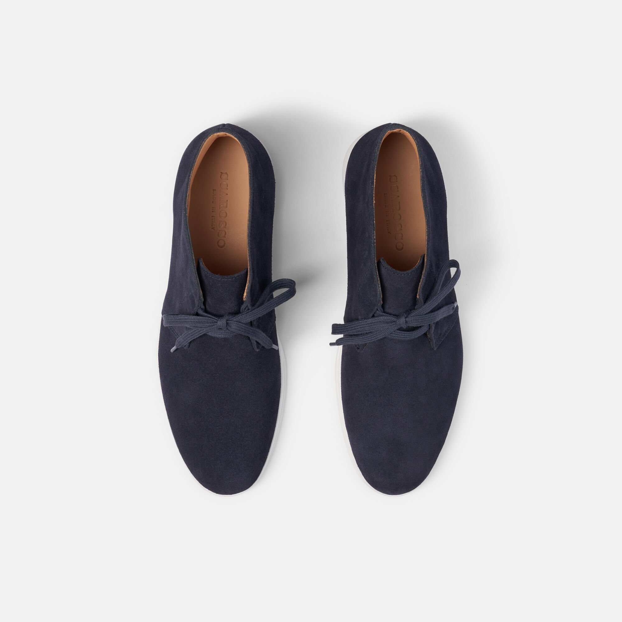 Scarosso Davide Blu Scamosciato Blue - Suede DAVIDESNEA