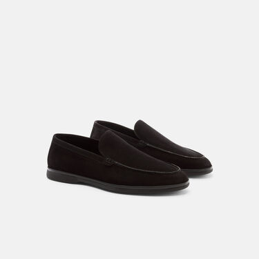 Scarosso Ludovico Schwarz Veloursleder Schwarz - Veloursleder LUDOVICOLOAF