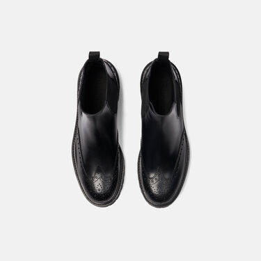 Scarosso Poppy Noir noir - Cuir de veau poli POPPYCHEL