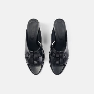 Aida Black Scarosso: Black - Calf AIDASAND