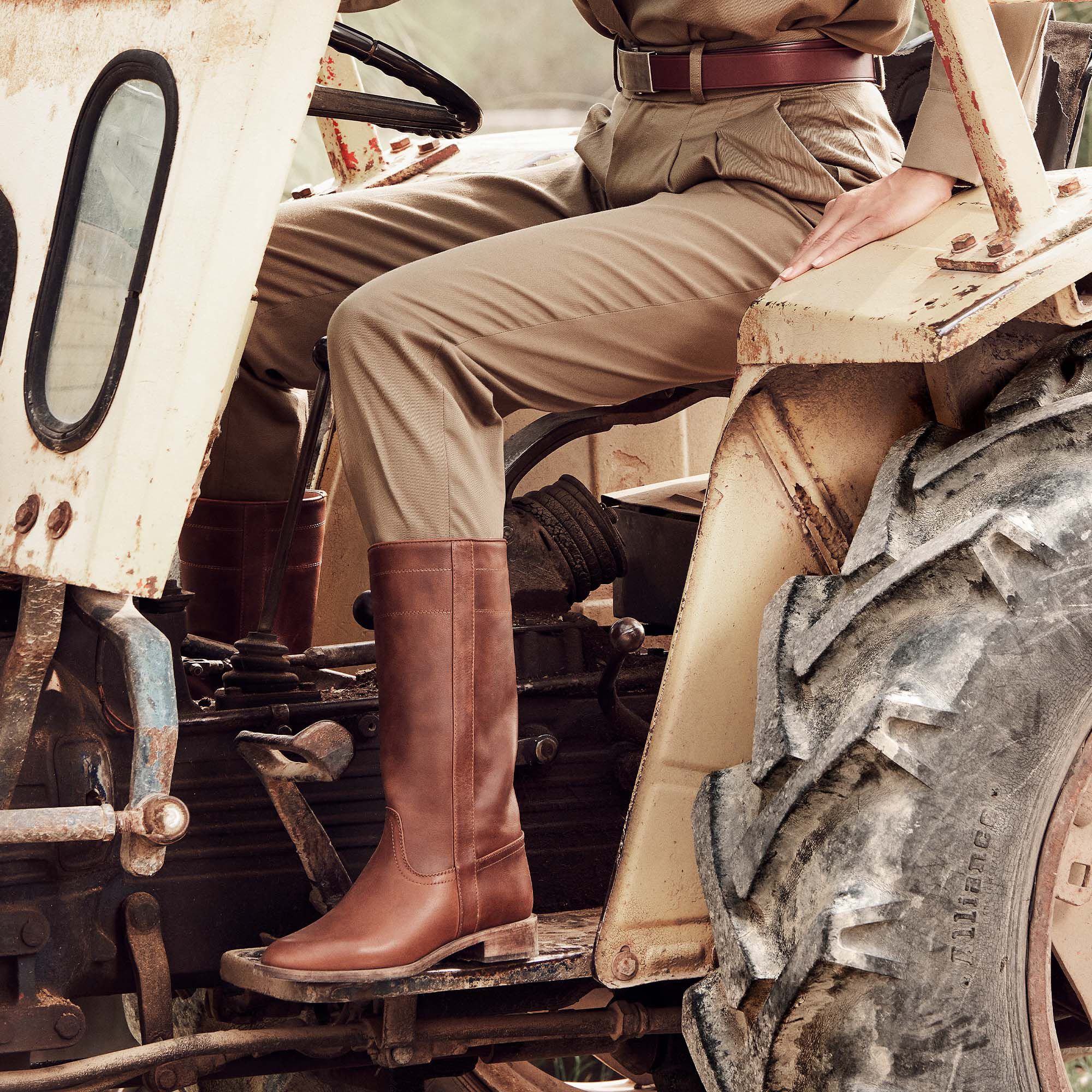 Scarosso Tess Cognac Cognac - Calf TESSBOOT