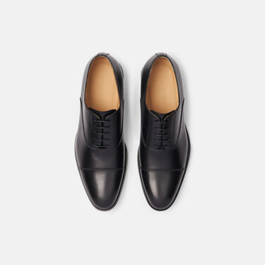 Scarosso Cesare Black Black Calf CESAREOXFO