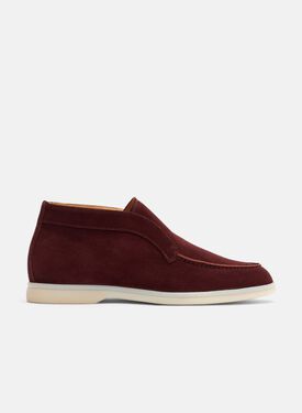 Scarosso Leonarda Burgundy Suede Burgundy - Suede LEONARDAANKL