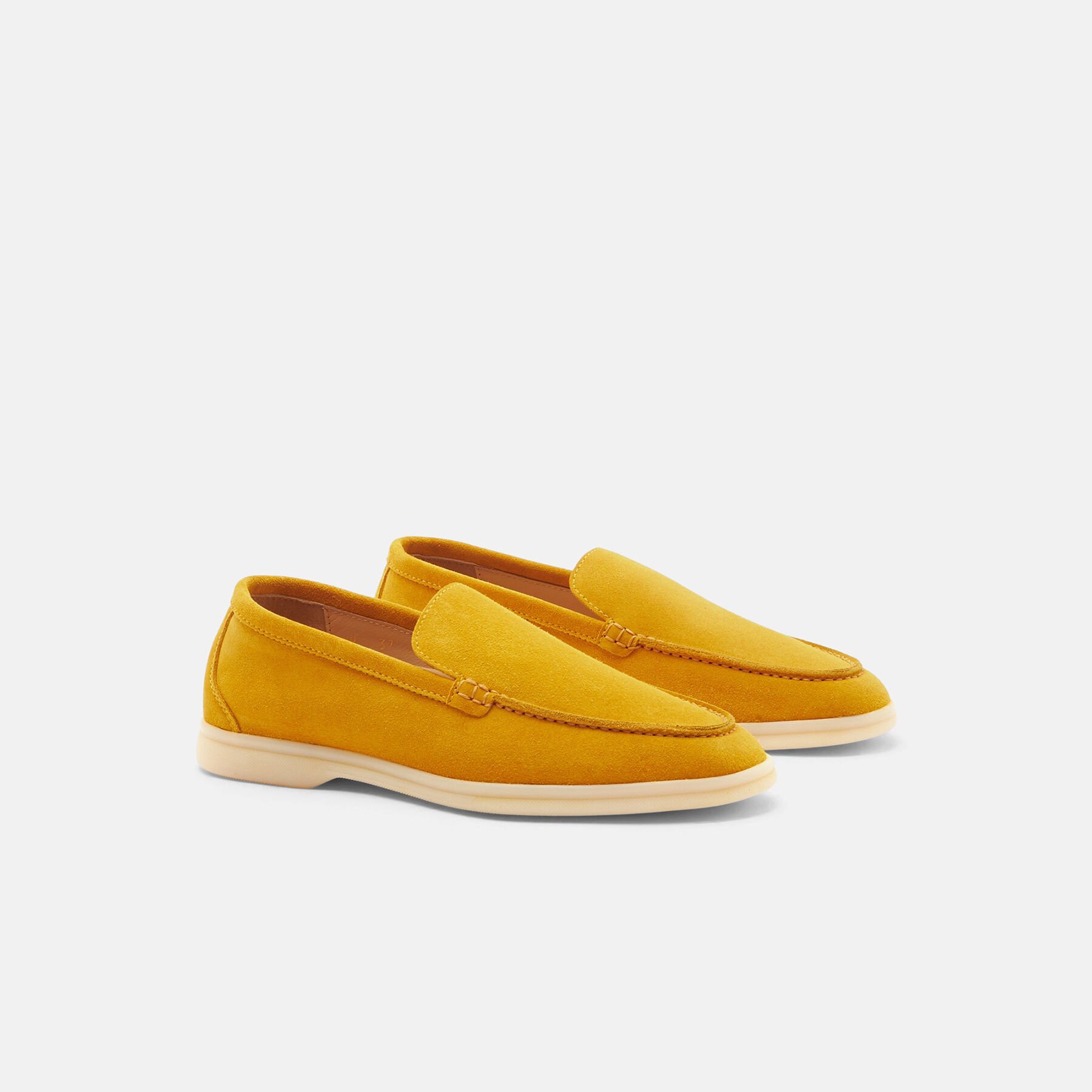 Scarosso Ludovica Ochre Suede Yellow - Suede LUDOVICALOAF
