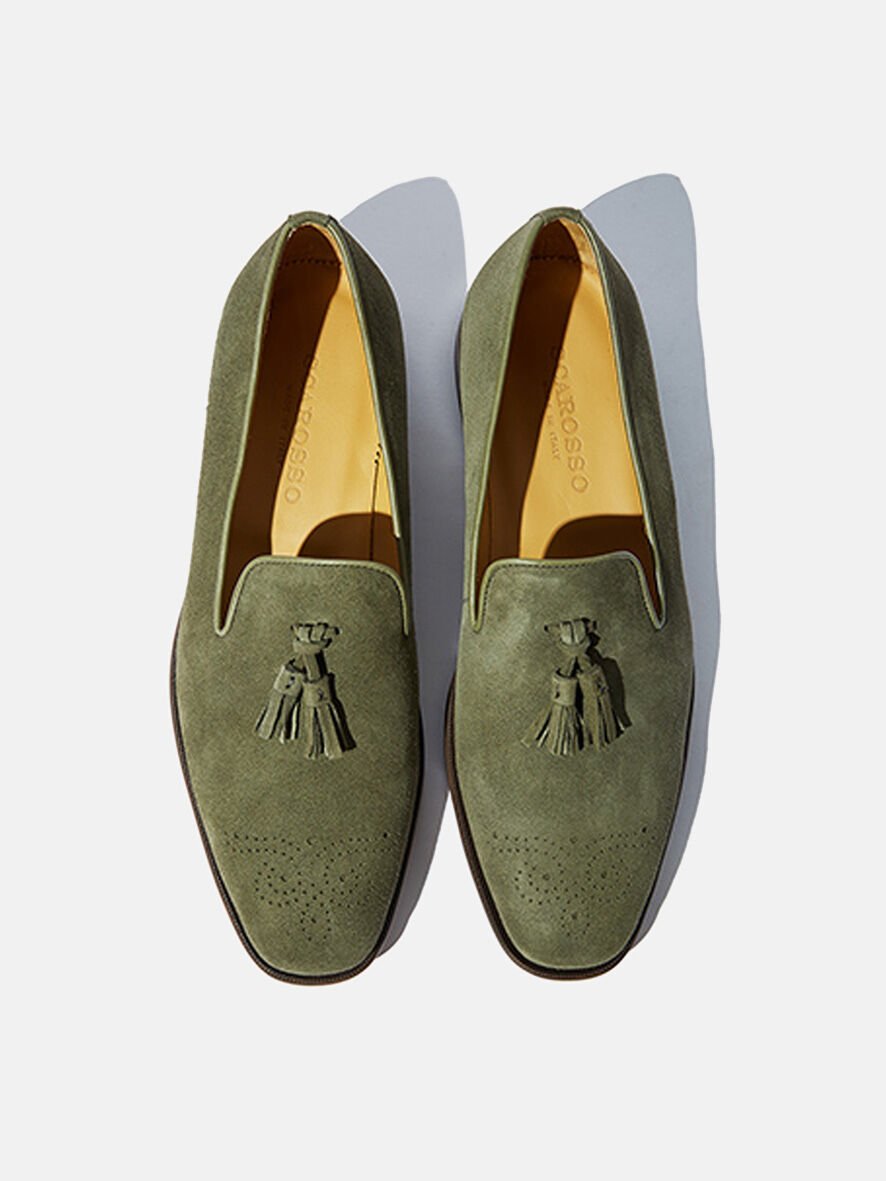 Scarosso Rolando Dark Green Suede Dark Green - Suede ROLANDOLOAF