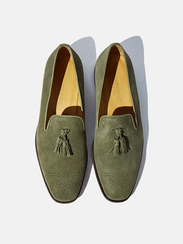 Scarosso Rolando Dark Green Suede Dark Green - Suede ROLANDOLOAF Scarosso Rolando Dark Green Suede Dark Green - Suede ROLANDOLOAF