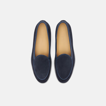 Scarosso Livio Blu Scamosciato Blu - Camoscio LIVIOLOAF