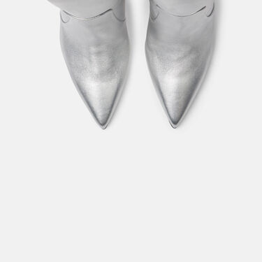 Scarosso Carra 银色 银色 - 小牛皮 CARRABOOT