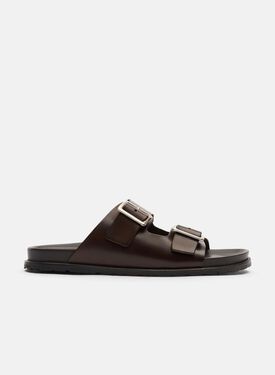 Scarosso Enea Dark Brown Beige - Suede ENEASAND
