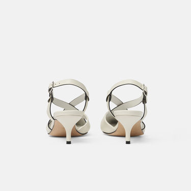 Scarosso Clio Off White Off White - Calf CLIOPUMP