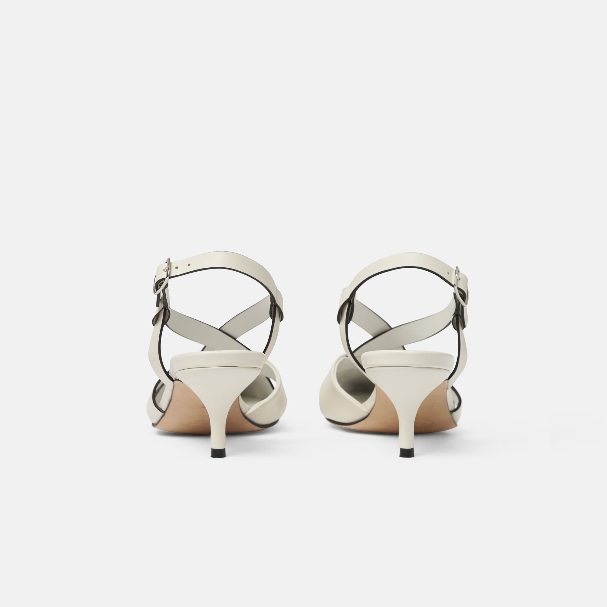Scarosso Clio Off White Off White - Calf CLIOPUMP