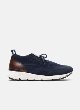 Scarosso Robbie Blue Black Calf GIANCARLOCHEL