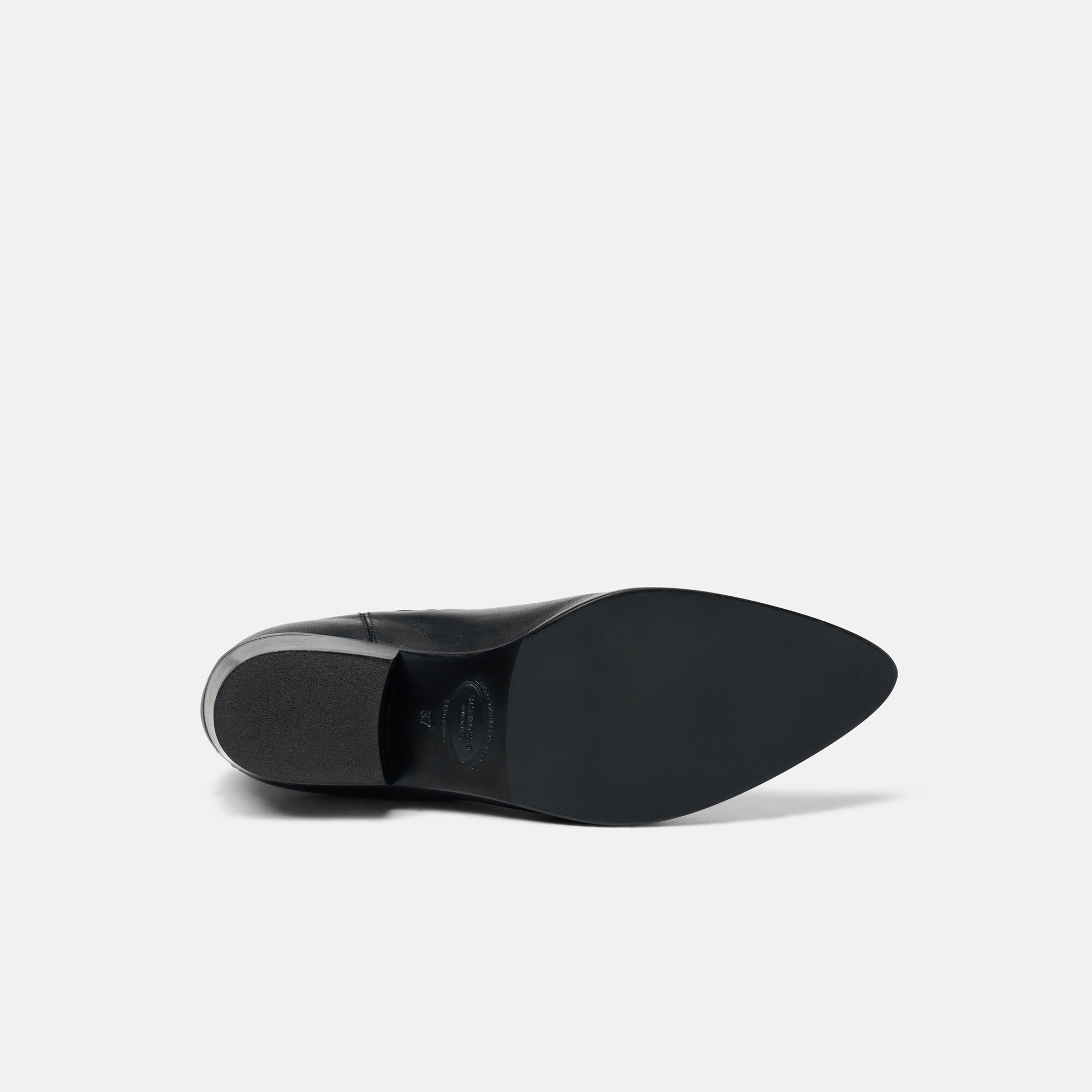 Olivia Black Scarosso: Black - Calf OLIVIARCHEL