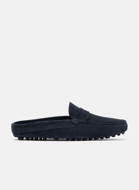 Scarosso Omar Blu Scamosciato Blu - Camoscio OMARDRIV