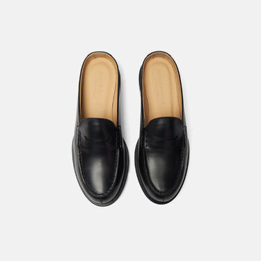 Scarosso Clementina Black Black - Calf CLEMENTINAMULE
