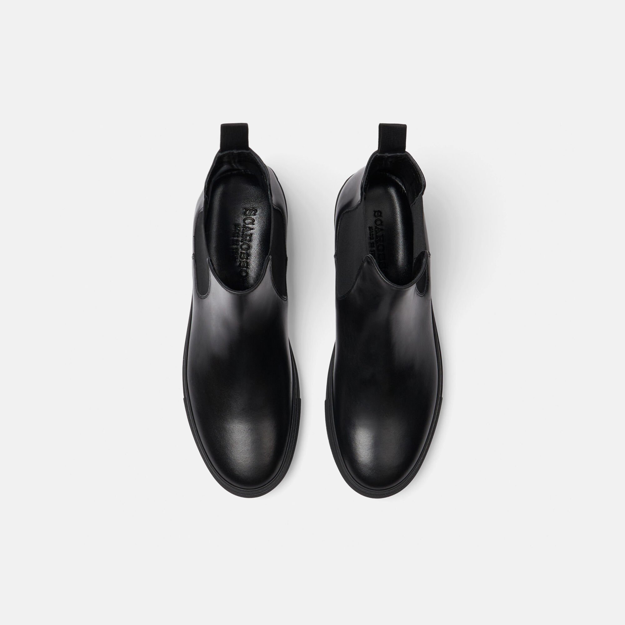 Scarosso Tommaso Intense Black Intense Black - Calf TOMMASOSNEA
