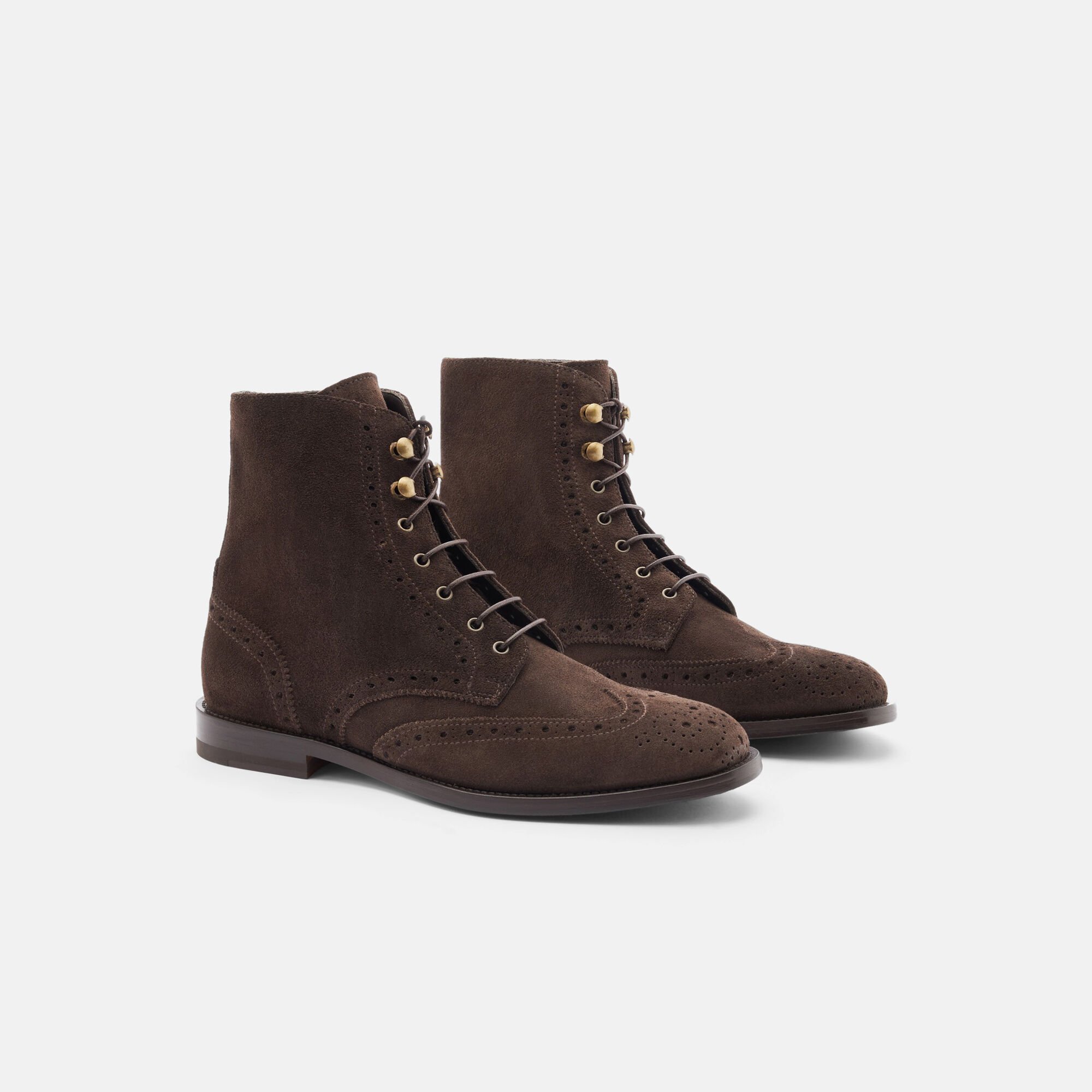 Scarosso Stefania Brown Suede Brown - suede STEFANIABOOT